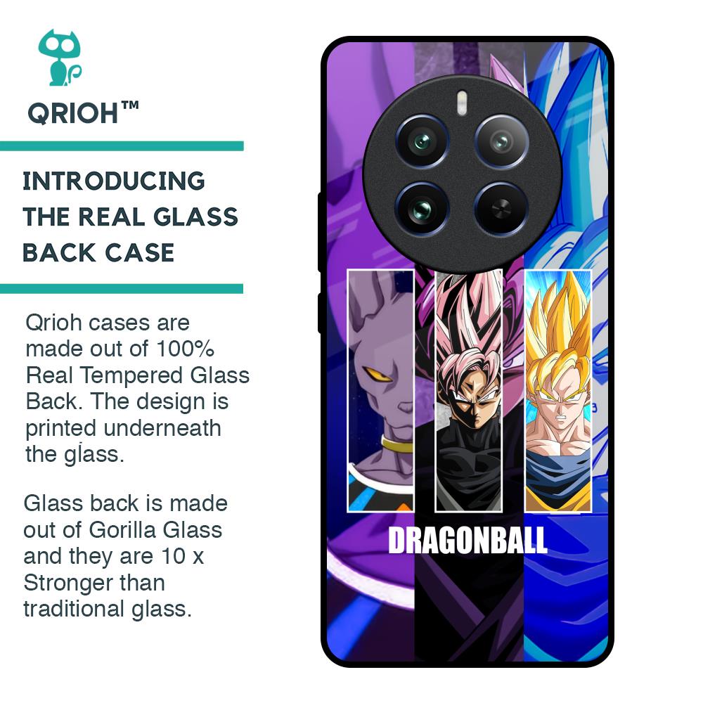 DGBZ Glass Case for Realme 12 Pro Plus 5G