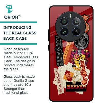 Gryffindor Glass Case for Realme 12 Pro Plus 5G