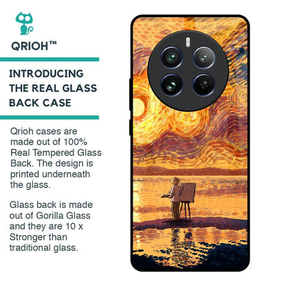 Sunset Vincent Glass Case for Realme 12 Pro Plus 5G