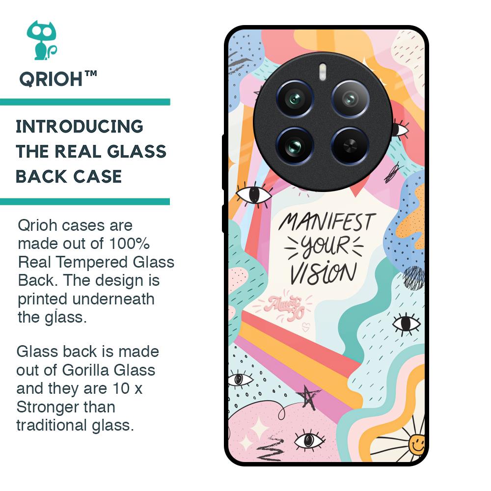 Vision Manifest Glass Case for Realme 12 Pro Plus 5G
