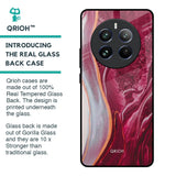 Crimson Ruby Glass Case for Realme 12 Pro Plus 5G