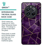 Geometric Purple Glass Case For Realme 12 Pro Plus 5G