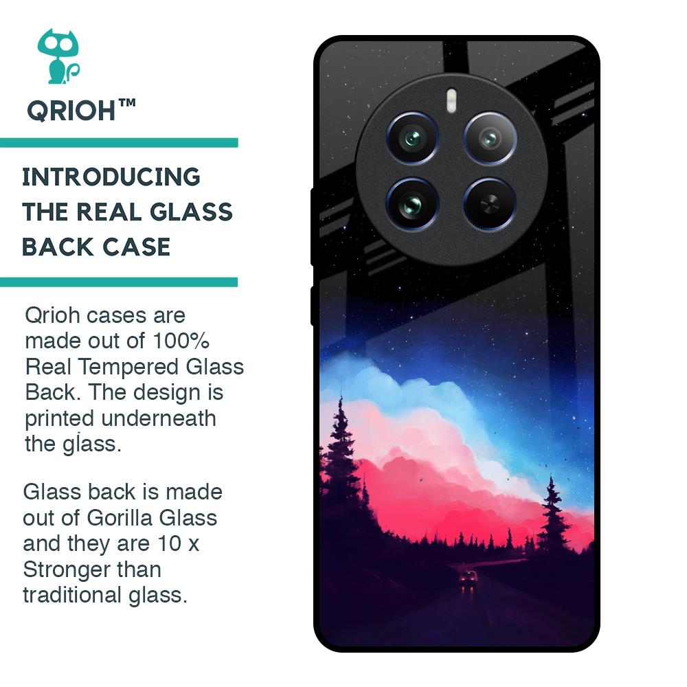 Drive In Dark Glass Case For Realme 12 Pro Plus 5G