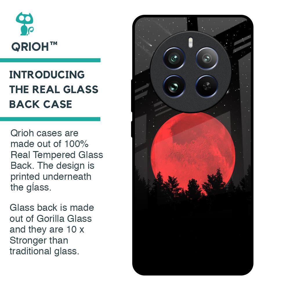 Moonlight Aesthetic Glass Case For Realme 12 Pro Plus 5G