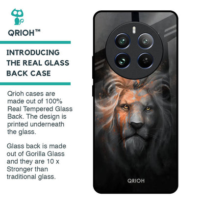 Devil Lion Glass Case for Realme 12 Pro Plus 5G
