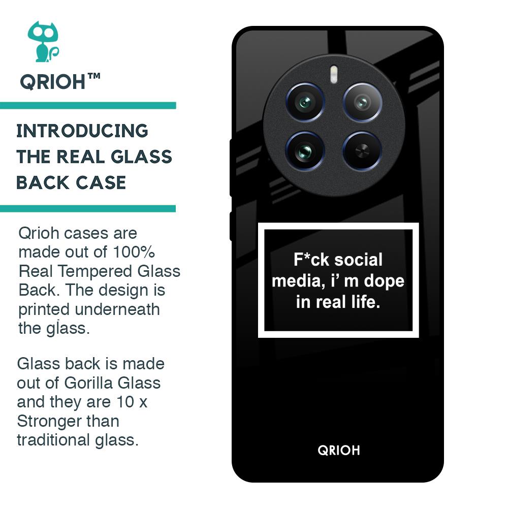 Dope In Life Glass Case for Realme 12 Pro Plus 5G