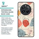 Abstract Faces Glass Case for Realme 12 Pro Plus 5G