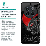 Red Moon Tiger Glass Case for Realme 12 Pro Plus 5G