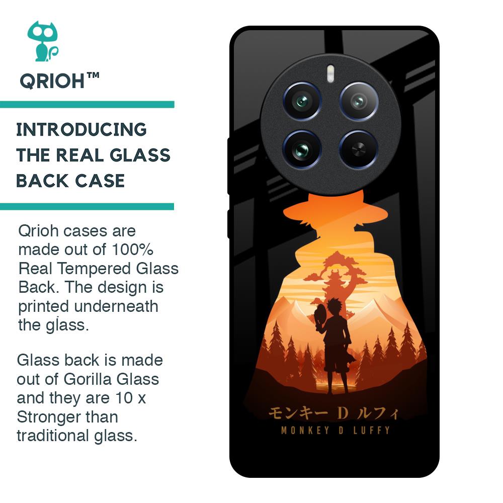 Luffy One Piece Glass Case for Realme 12 Pro Plus 5G
