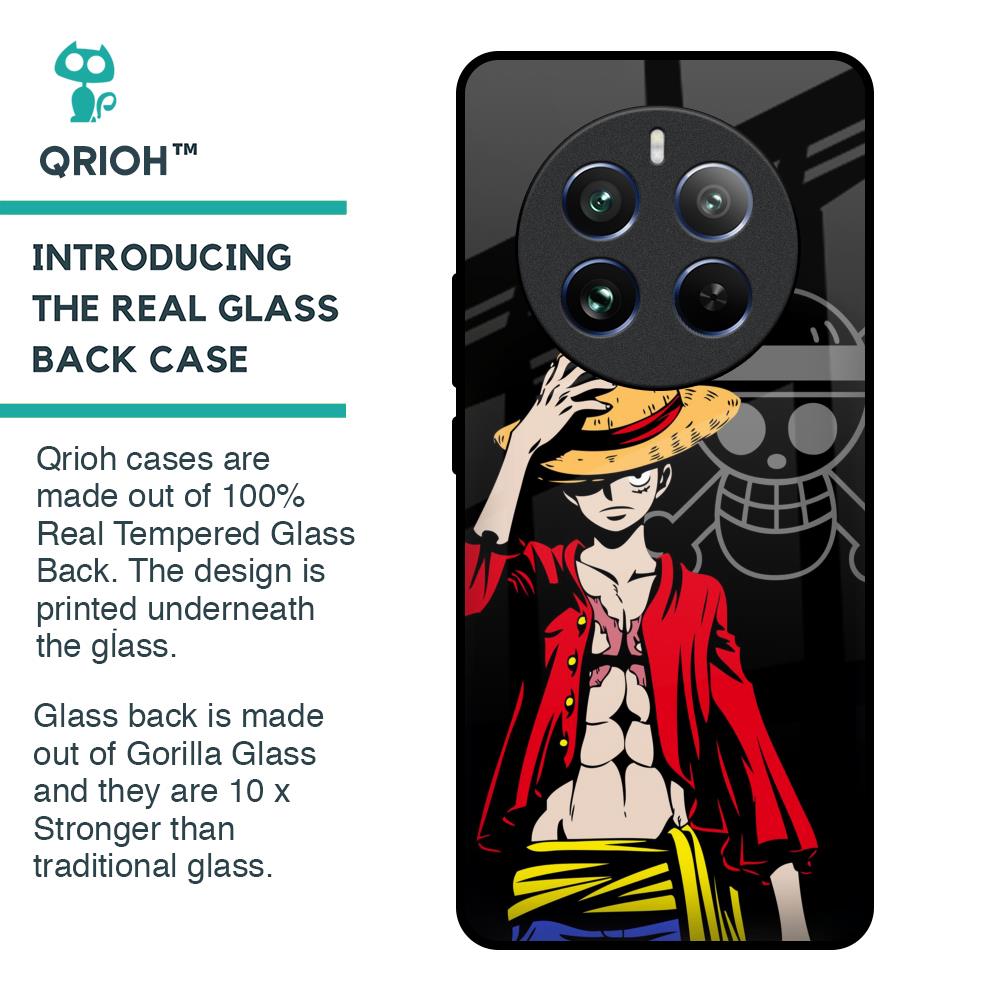 Hat Crew Glass Case for Realme 12 Pro Plus 5G