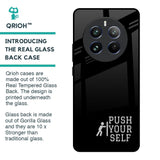 Push Your Self Glass Case for Realme 12 Pro Plus 5G