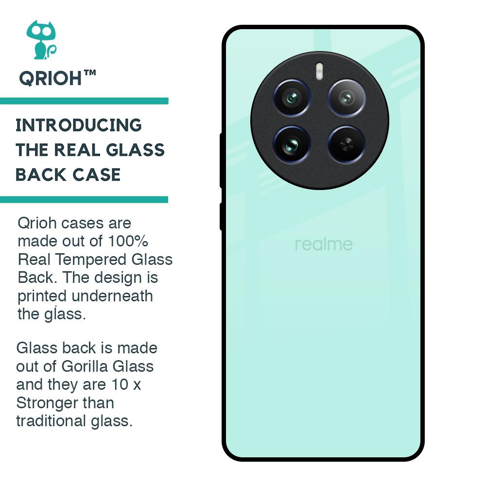 Teal Glass Case for Realme 12 Pro Plus 5G