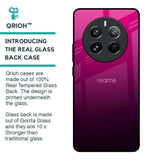 Purple Ombre Pattern Glass Case for Realme 12 Pro Plus 5G
