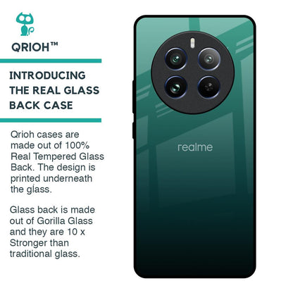 Palm Green Glass Case For Realme 12 Pro Plus 5G