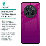 Magenta Gradient Glass Case For Realme 12 Pro Plus 5G