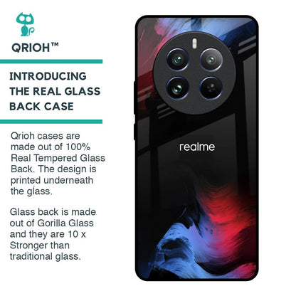 Fine Art Wave Glass Case for Realme 12 Pro Plus 5G