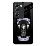 Touch Me & You Die Vivo T3 5G Glass Back Cover Online