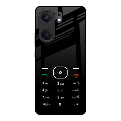 Classic Keypad Pattern IQOO Neo 9 Pro Glass Back Cover Online