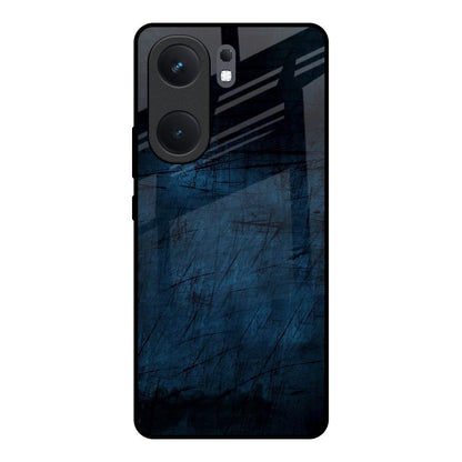 Dark Blue Grunge IQOO Neo 9 Pro Glass Back Cover Online