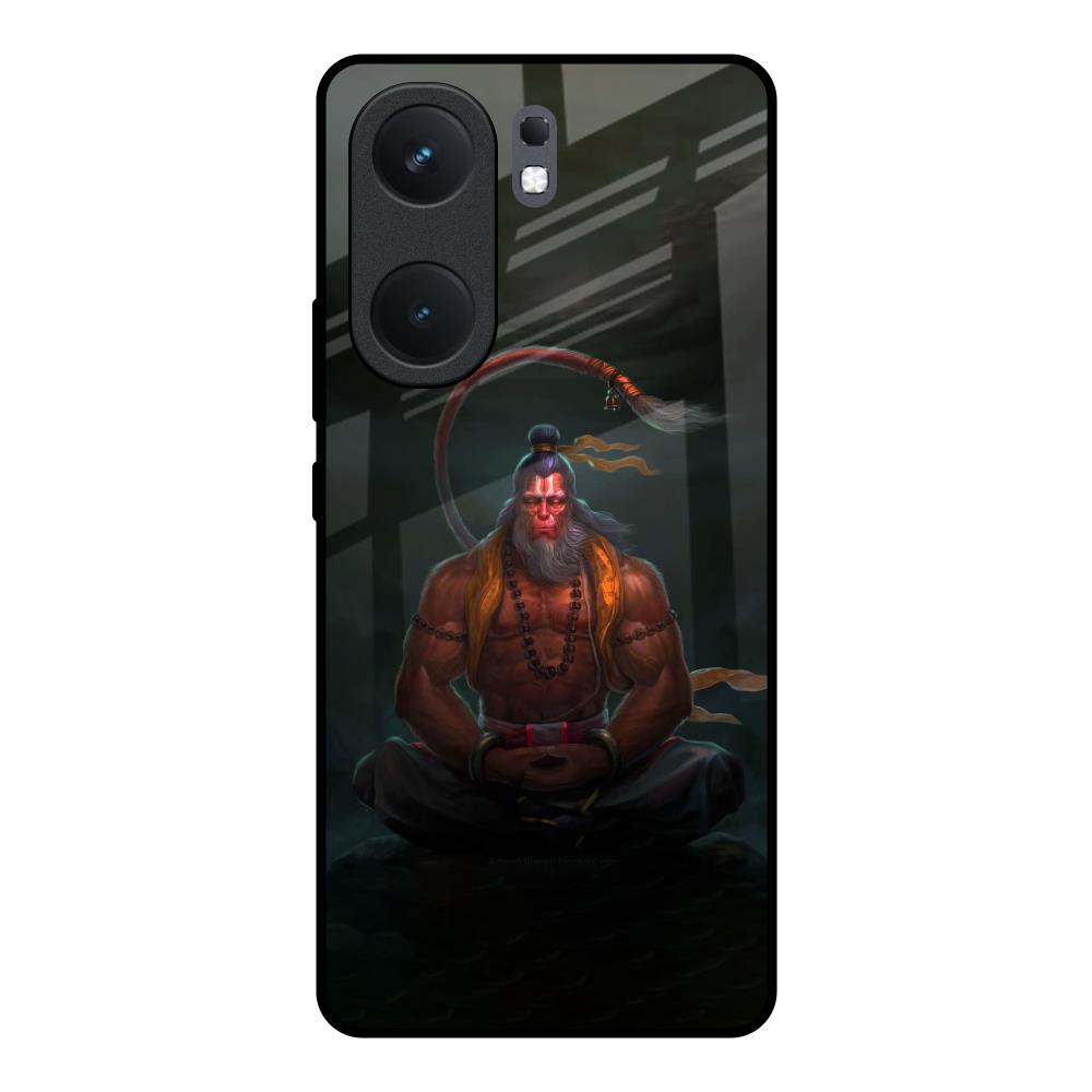 Lord Hanuman Animated IQOO Neo 9 Pro Glass Back Cover Online