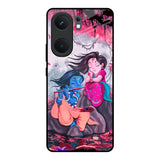 Radha Krishna Art IQOO Neo 9 Pro Glass Back Cover Online