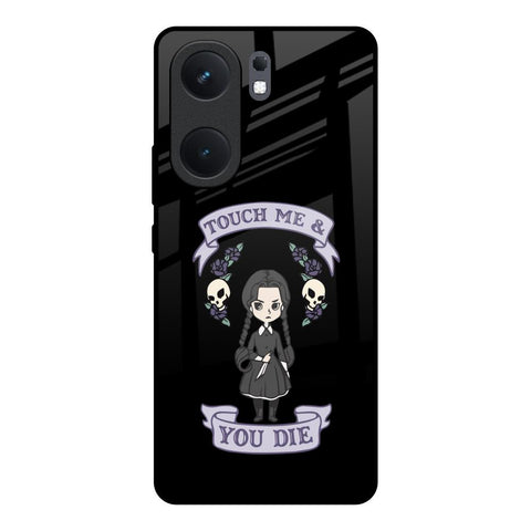 Touch Me & You Die IQOO Neo 9 Pro Glass Back Cover Online