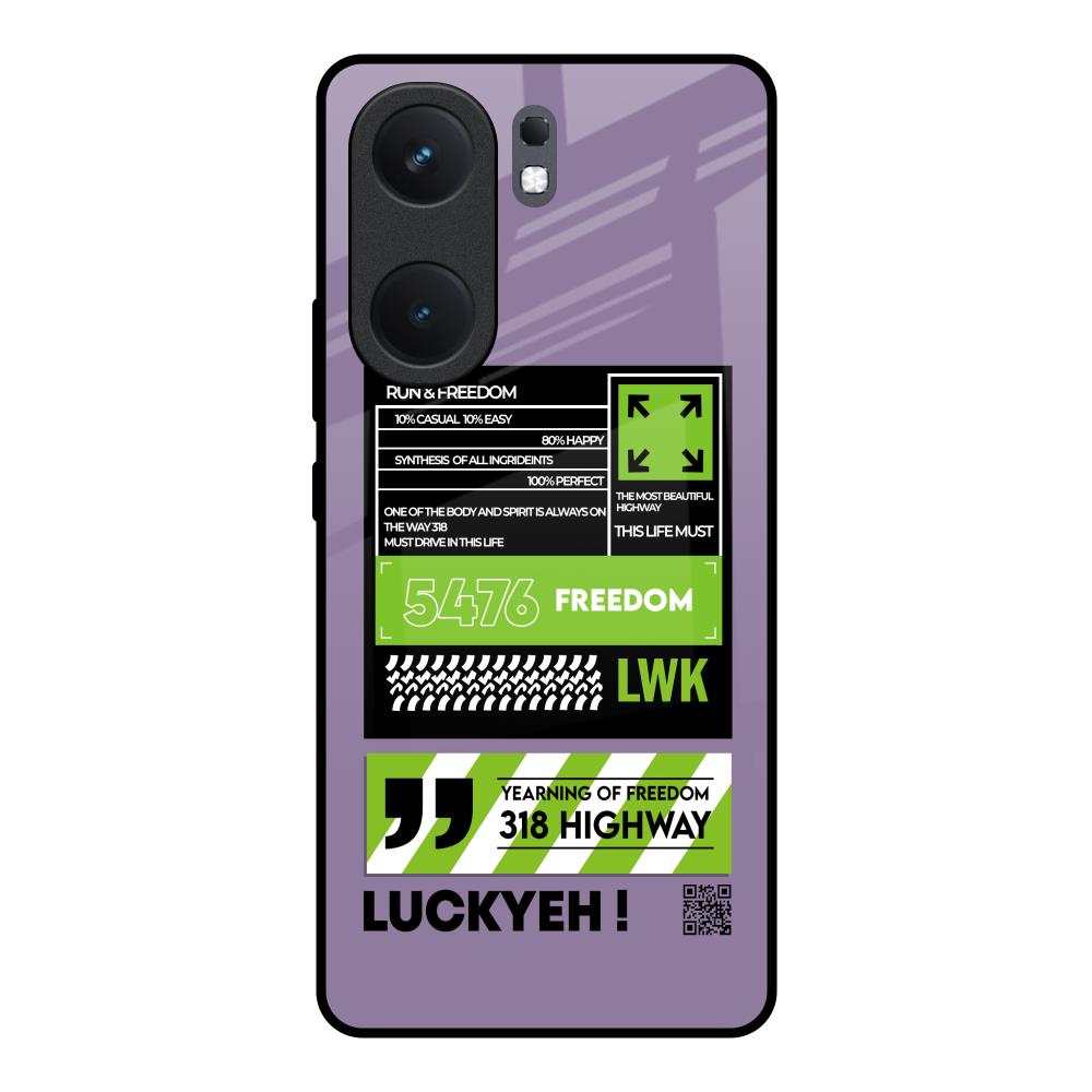 Run & Freedom IQOO Neo 9 Pro Glass Back Cover Online