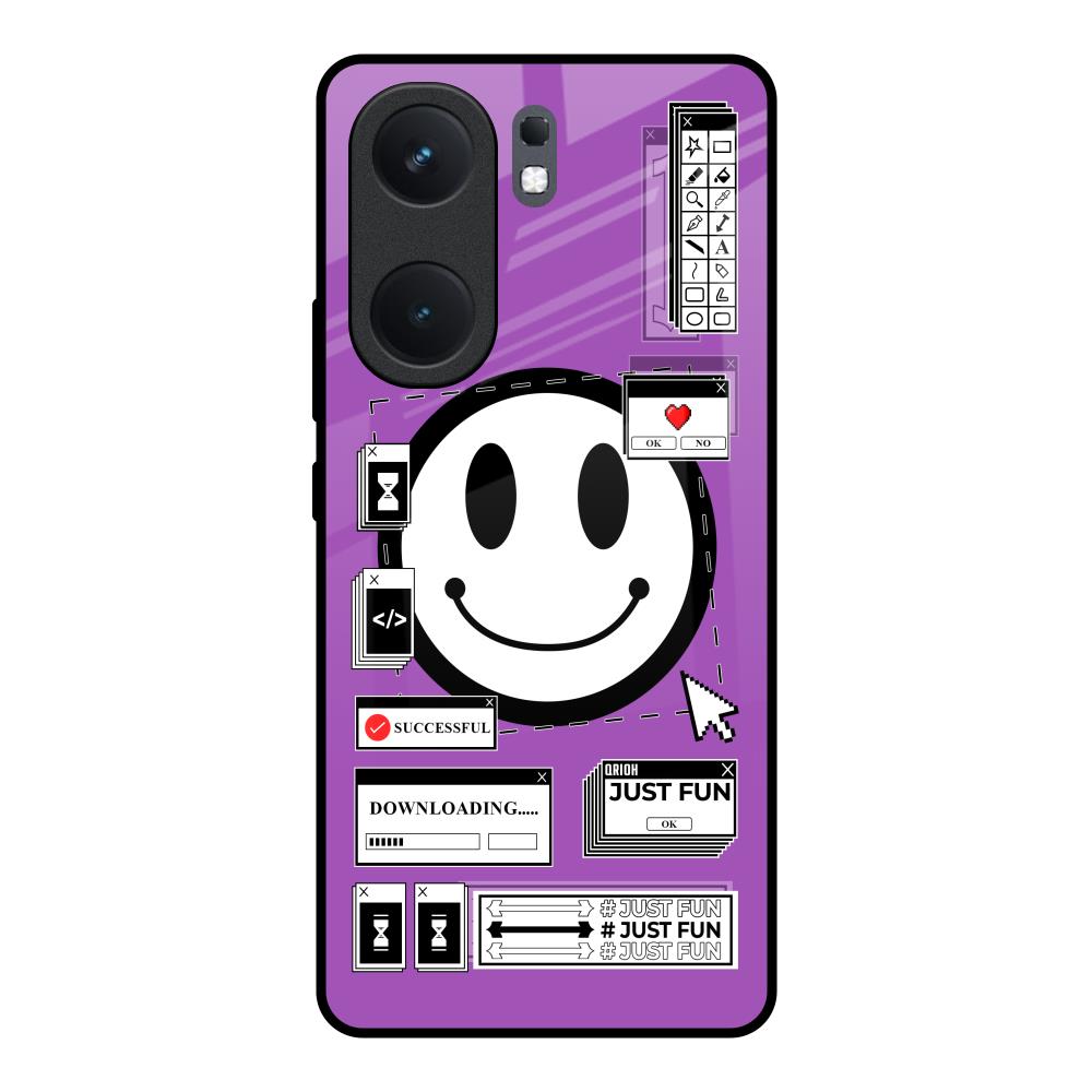 Code with Smile IQOO Neo 9 Pro Glass Back Cover Online