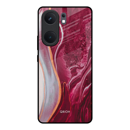 Crimson Ruby IQOO Neo 9 Pro Glass Back Cover Online