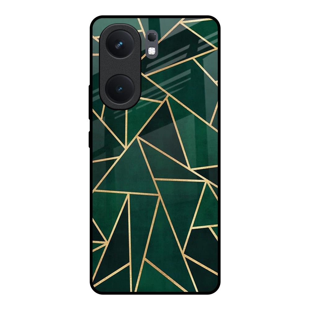Abstract Green IQOO Neo 9 Pro Glass Back Cover Online