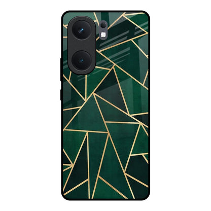 Abstract Green IQOO Neo 9 Pro Glass Back Cover Online