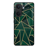 Abstract Green IQOO Neo 9 Pro Glass Back Cover Online