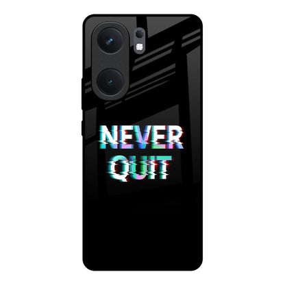 Never Quit IQOO Neo 9 Pro Glass Back Cover Online