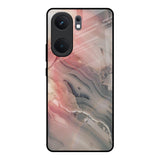 Pink And Grey Marble IQOO Neo 9 Pro Glass Back Cover Online