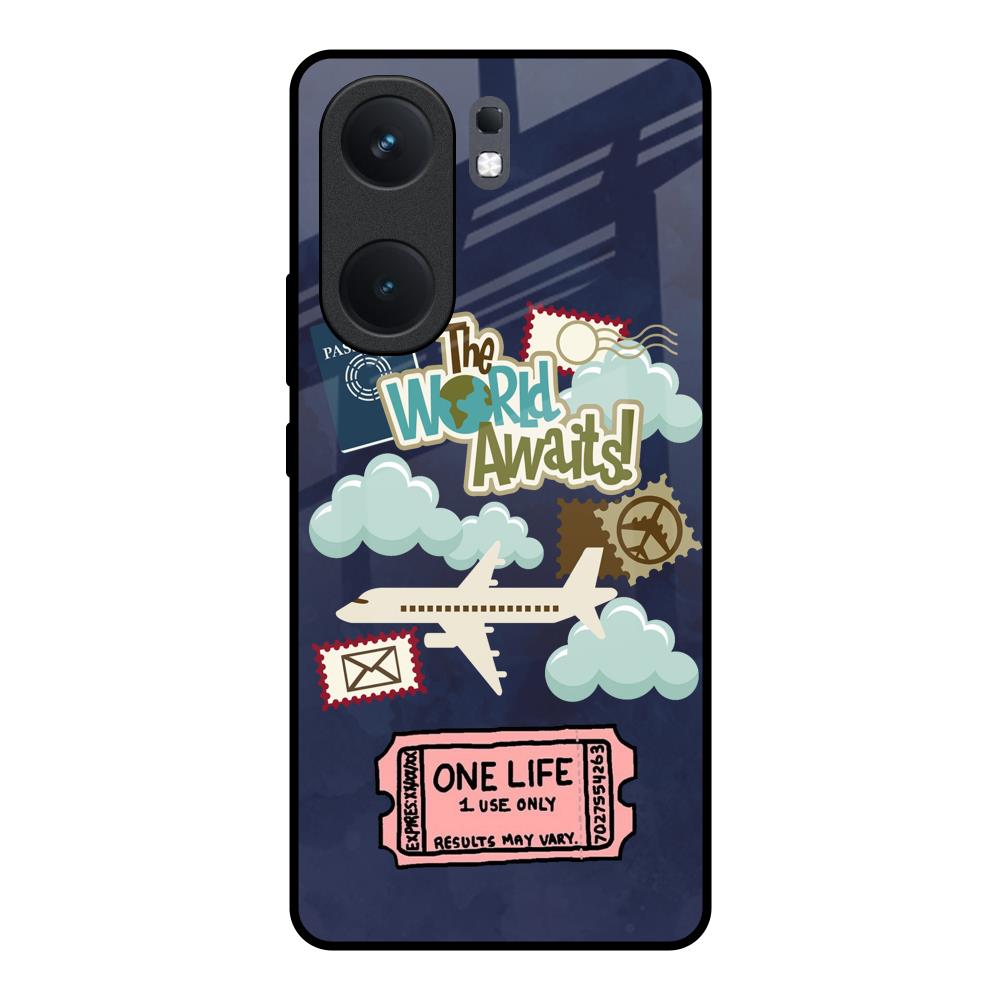 Tour The World IQOO Neo 9 Pro Glass Back Cover Online