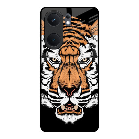 Angry Tiger IQOO Neo 9 Pro Glass Back Cover Online