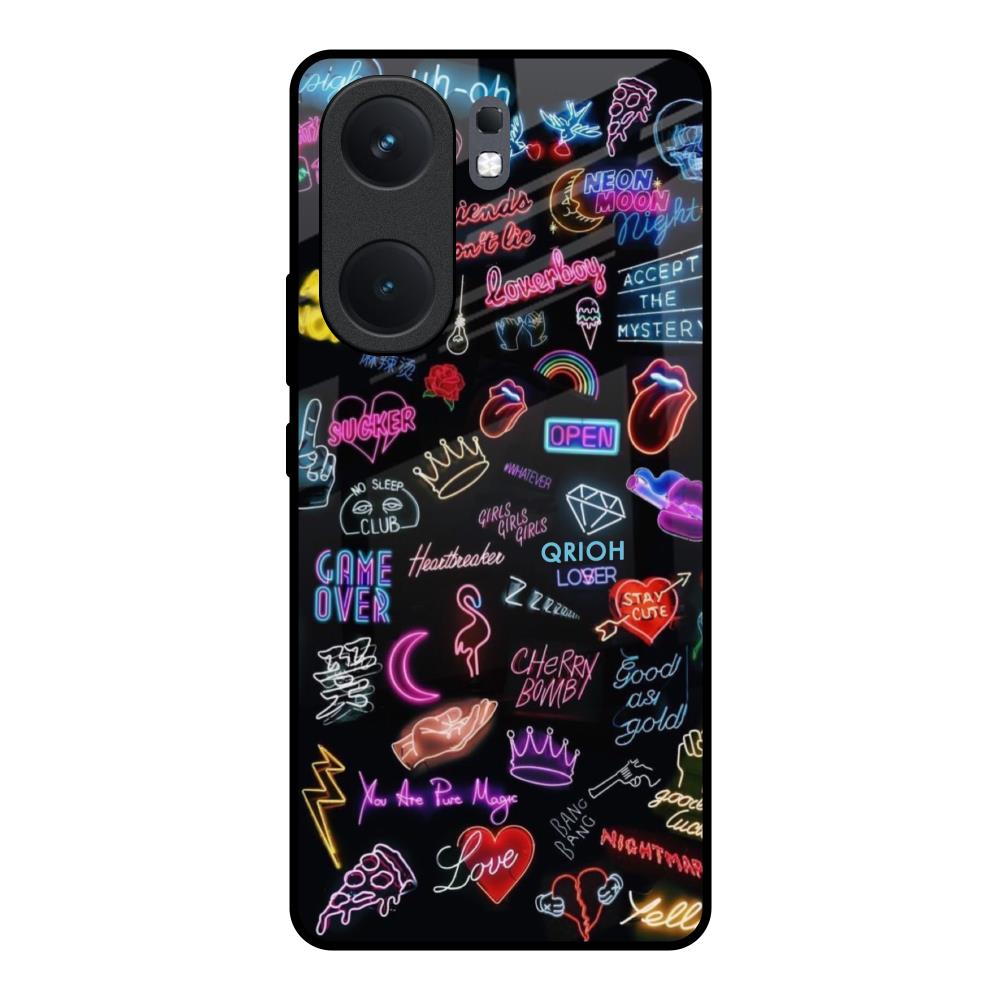 Accept The Mystery IQOO Neo 9 Pro Glass Back Cover Online