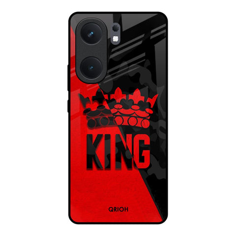 I Am A King IQOO Neo 9 Pro Glass Back Cover Online