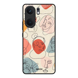 Abstract Faces IQOO Neo 9 Pro Glass Back Cover Online