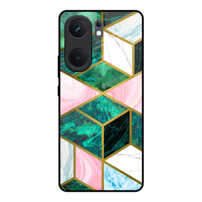 Seamless Green Marble IQOO Neo 9 Pro Glass Back Cover Online