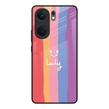 Lucky Abstract IQOO Neo 9 Pro Glass Back Cover Online