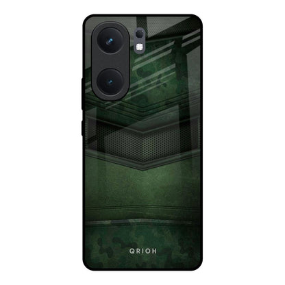 Green Leather IQOO Neo 9 Pro Glass Back Cover Online