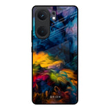 Multicolor Oil Painting IQOO Neo 9 Pro Glass Back Cover Online