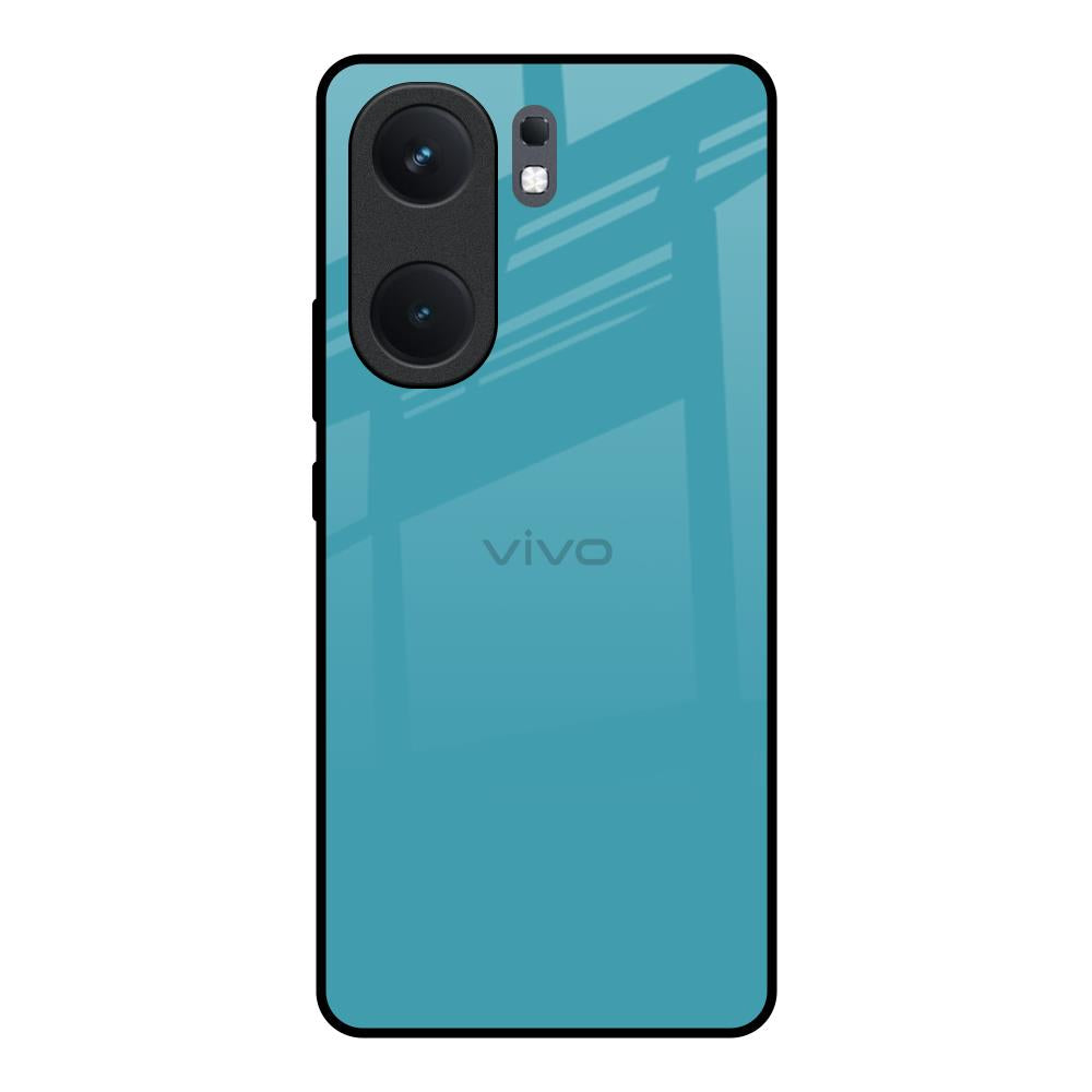 Oceanic Turquiose IQOO Neo 9 Pro Glass Back Cover Online