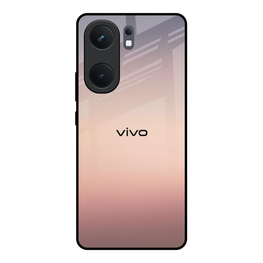 Golden Mauve IQOO Neo 9 Pro Glass Back Cover Online
