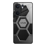 Hexagon Style IQOO Neo 9 Pro Glass Back Cover Online