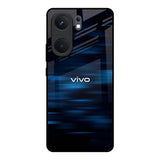 Blue Rough Abstract IQOO Neo 9 Pro Glass Back Cover Online