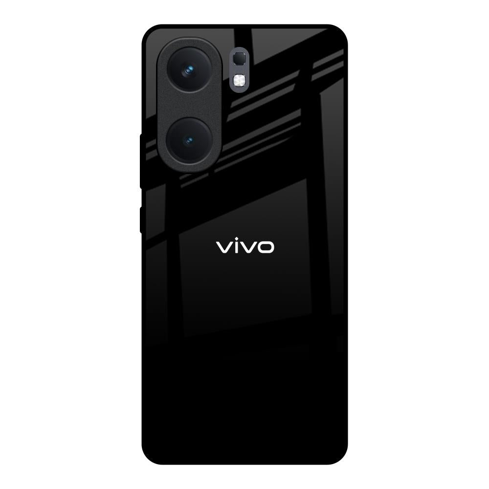 Jet Black IQOO Neo 9 Pro Glass Back Cover Online