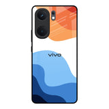 Wavy Color Pattern IQOO Neo 9 Pro Glass Back Cover Online