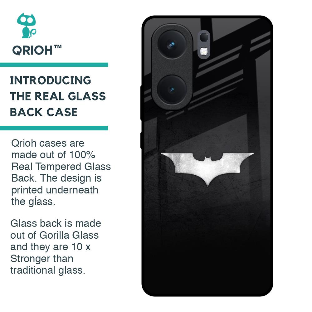 Super Hero Logo Glass Case for IQOO Neo 9 Pro